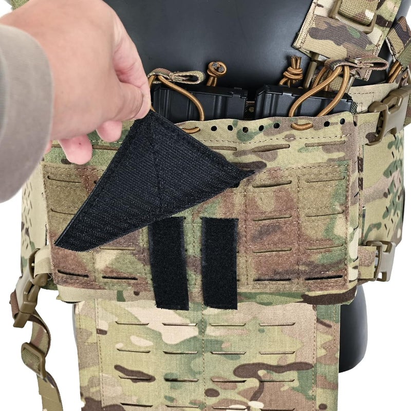 tactifans لوحة باتش مولي، لوحة محول هوك وحلقة لبادجات الباتش، لوحة مولي تكتيكية للبادجات وشارات الباتش 4''x4'' - Image 4